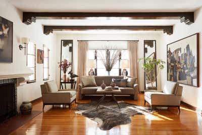  Transitional Living Room. Hollywood  by Jeff Andrews - Design.