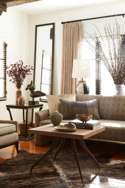  Mid-Century Modern Traditional Living Room. Hollywood  by Jeff Andrews - Design.