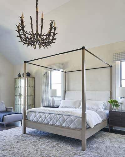  Arts and Crafts Cottage Bedroom. Hudson Valley Residence by Bennett Leifer Interiors.