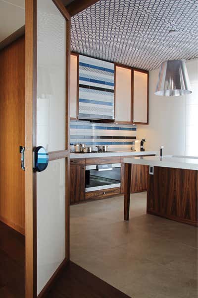  Contemporary Mediterranean Apartment Kitchen. Penthouse Italy by Studio Catoir.
