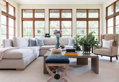  Transitional Family Home Living Room. Playing with Scale by Kristen Nix Interiors.