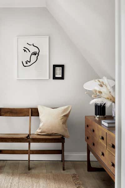  Scandinavian Minimalist Country House Bedroom. Ivywood Cottage by Studio Gabrielle.