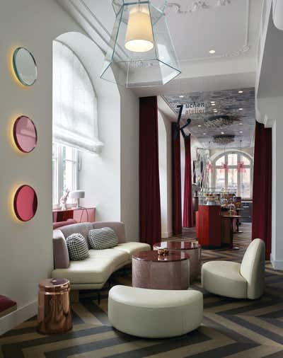  Modern French Retail Dining Room. Kuchen Atelier  by Studio Catoir.