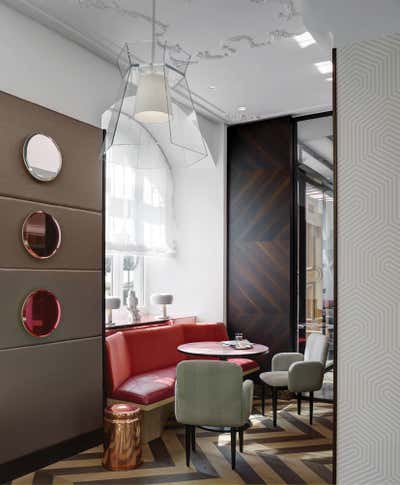  Modern French Retail Dining Room. Kuchen Atelier  by Studio Catoir.