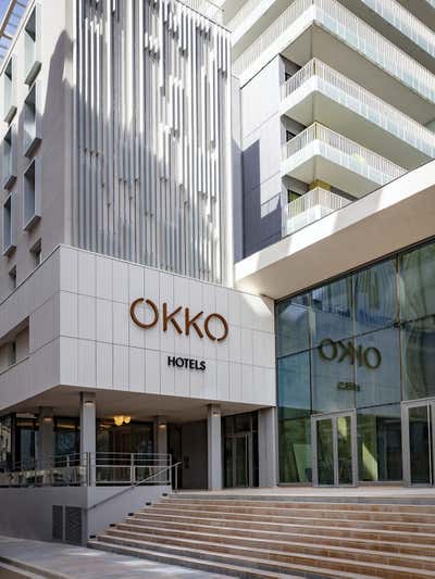  Modern Hotel Exterior. Okko Hotels by Studio Catoir.