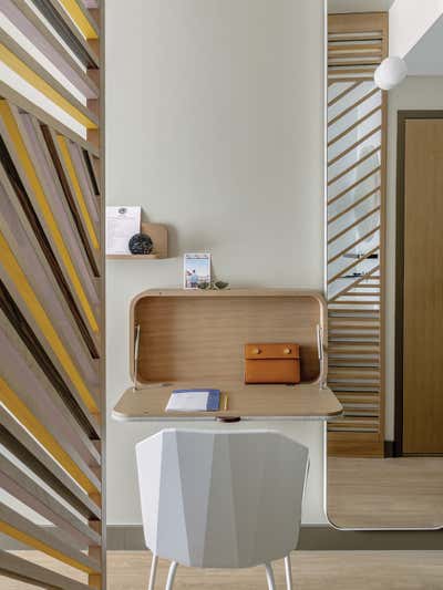  Contemporary Modern Hotel Bedroom. Okko Hotels by Studio Catoir.
