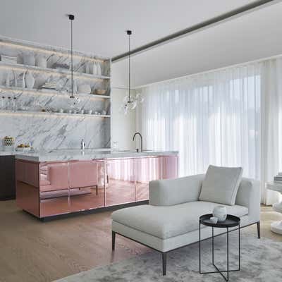  Contemporary French Apartment Kitchen. Penthouse Munich by Studio Catoir.