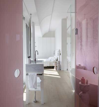  Contemporary Minimalist Apartment Bedroom. Penthouse Munich by Studio Catoir.