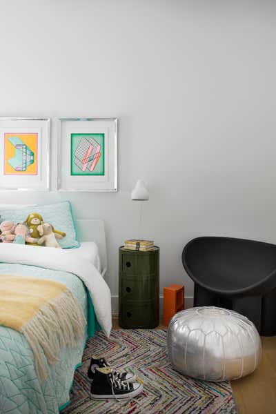  Beach Style Coastal Family Home Children's Room. Pine Needles by Michael Hilal.