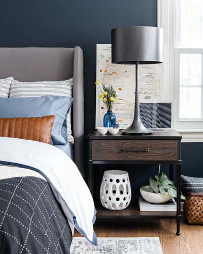  Industrial Family Home Bedroom. Fox Point Suite by Taya Aleksa Interiors.
