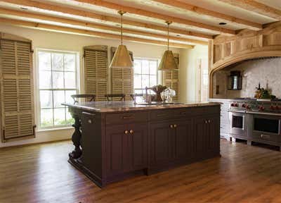  Traditional Family Home Kitchen. Cliffbrook by Kristin Mullen Designs.