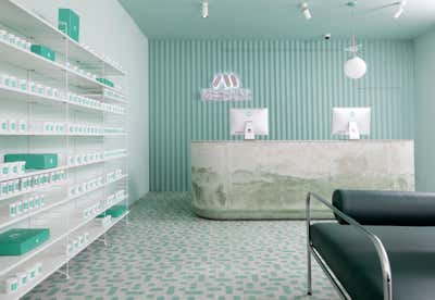  Contemporary Healthcare Workspace. Medly Pharmacy by Sergio Mannino Studio.