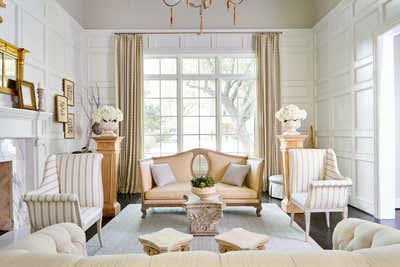  Regency Family Home Living Room. Mimosa by Kristin Mullen Designs.