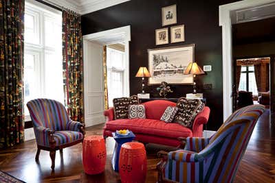  Regency Family Home Living Room. Meadowood by Kristin Mullen Designs.