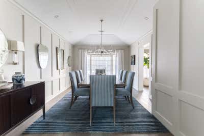  Transitional Dining Room. Little Holmby by Partridge Designs.
