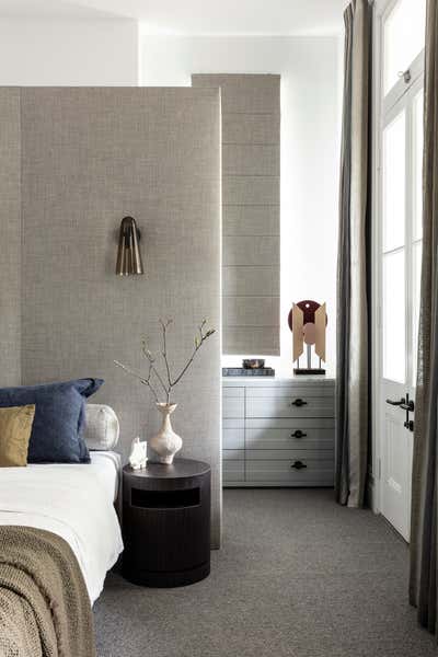  Victorian Contemporary Family Home Bedroom. Annandale Terrace  by Baldwin & Bagnall.