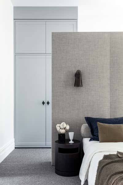  Minimalist Family Home Bedroom. Annandale Terrace  by Baldwin & Bagnall.
