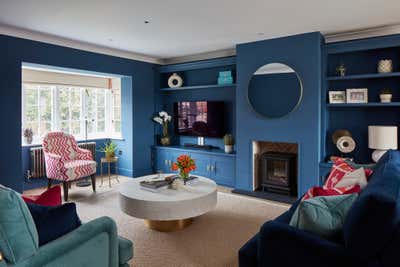  Mid-Century Modern Family Home Living Room. Contemporary Living Room by Bayswater Interiors.