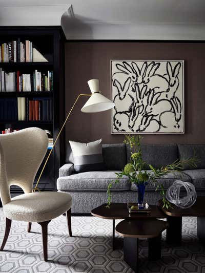  Art Nouveau Family Home Office and Study. Upper East Side Townhouse by CARLOS DAVID.