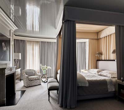  Hollywood Regency Family Home Bedroom. Upper East Side Townhouse by CARLOS DAVID.