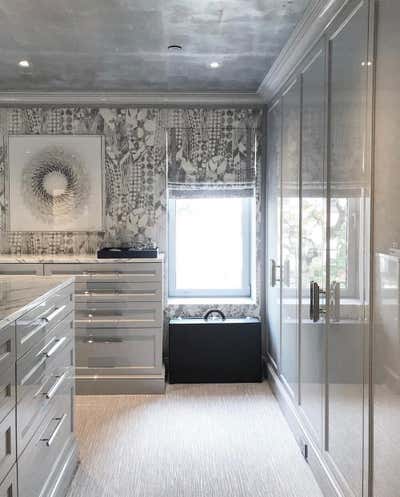  Hollywood Regency Maximalist Family Home Storage Room and Closet. Upper East Side Townhouse by CARLOS DAVID.