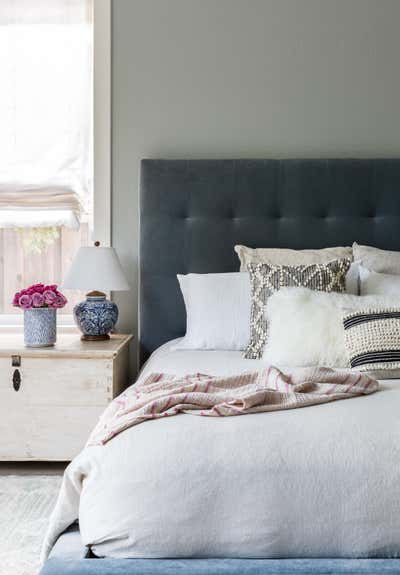 Eclectic Transitional Family Home Bedroom. Open & Airy by Kristen Elizabeth Design Group.