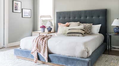  Eclectic Transitional Family Home Bedroom. Open & Airy by Kristen Elizabeth Design Group.