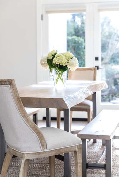  English Country Family Home Dining Room. Open & Airy by Kristen Elizabeth Design Group.