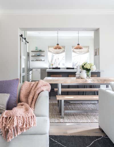  Mid-Century Modern Family Home Living Room. Open & Airy by Kristen Elizabeth Design Group.