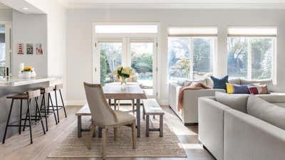  Transitional Family Home Living Room. Open & Airy by Kristen Elizabeth Design Group.