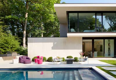  Minimalist Family Home Exterior. Ravine House by Robbins Architecture.