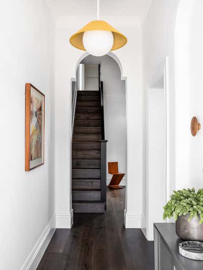  Contemporary Family Home Entry and Hall. Marrickville Terrace by Baldwin & Bagnall.