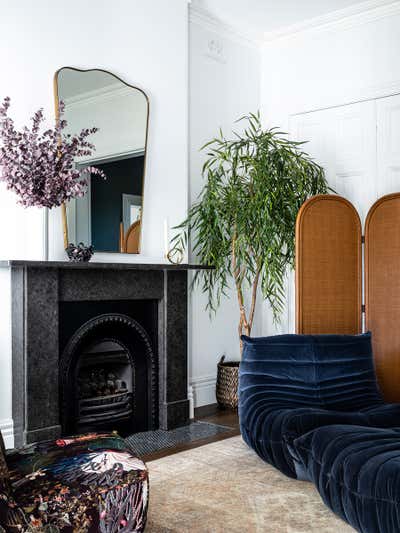  Eclectic Family Home Living Room. Marrickville Terrace by Baldwin & Bagnall.