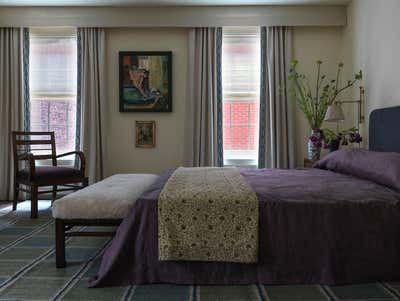  English Country Bedroom. West Village Townhouse by Casey Kenyon Studio.