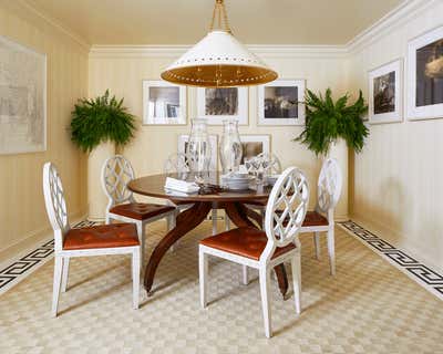  Transitional Apartment Dining Room. West End Residence by Jeremy D. Clark, LLC..