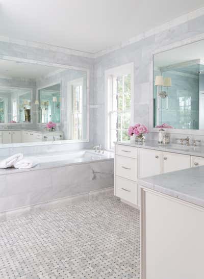  Transitional Family Home Bathroom. Project Pemberton by Kristen Nix Interiors.
