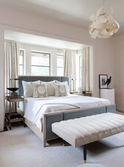  Contemporary Transitional Family Home Bedroom. Playing with Scale by Kristen Nix Interiors.