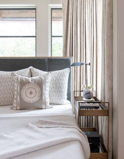  Modern Family Home Bedroom. Playing with Scale by Kristen Nix Interiors.