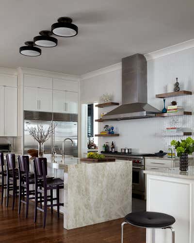  Contemporary Traditional Family Home Kitchen. Dallas Residence by Damon Liss Design.