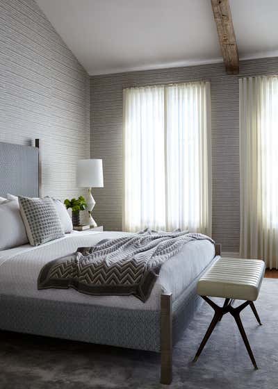  Contemporary Mid-Century Modern Family Home Bedroom. Dallas Residence by Damon Liss Design.