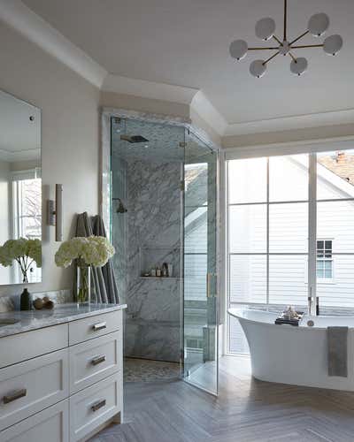  Modern Family Home Bathroom. Dallas Residence by Damon Liss Design.
