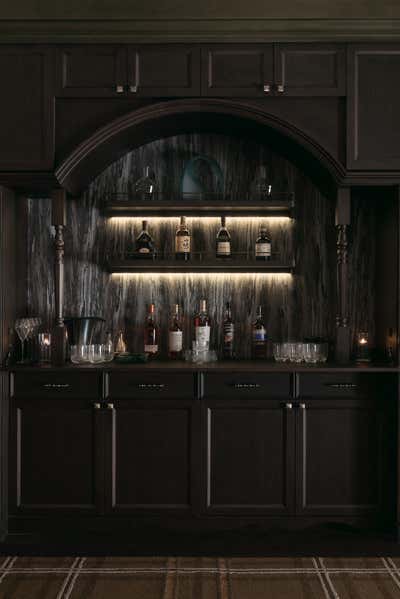  Arts and Crafts Art Nouveau Bar and Game Room. Grand Banks by Chris Shao Studio LLC.