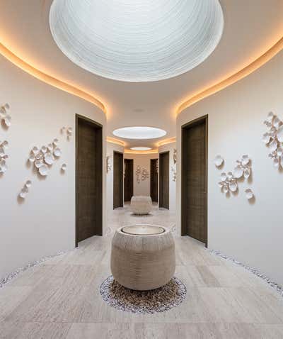  Healthcare Lobby and Reception. The Spa at Chileno Golf and Beach Resort by Denton House Design Studio.