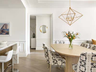  Modern Apartment Dining Room. Tribeca Residence by Olivia Jane Design & Interiors.