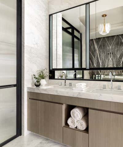  Transitional Apartment Bathroom. Tribeca Residence by Olivia Jane Design & Interiors.