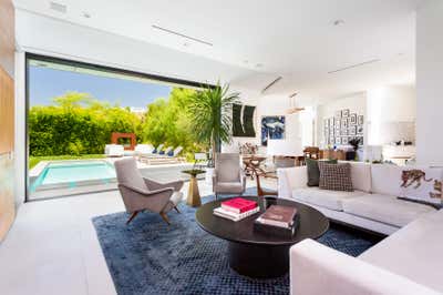  Minimalist Mid-Century Modern Bachelor Pad Living Room. Hollywood Hills Residence by Olivia Jane Design & Interiors.