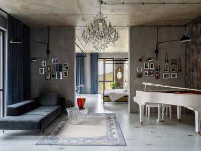  Eclectic Apartment Living Room. Girls Only by Valeriya Razumova.