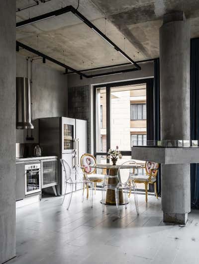  Bohemian Contemporary Apartment Kitchen. Girls Only by Valeriya Razumova.