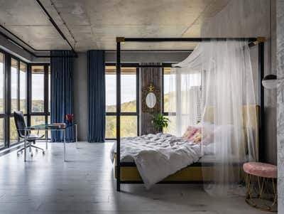  Eclectic Contemporary Apartment Bedroom. Girls Only by Valeriya Razumova.
