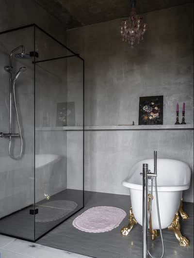  Eclectic Bohemian Apartment Bathroom. Girls Only by Valeriya Razumova.